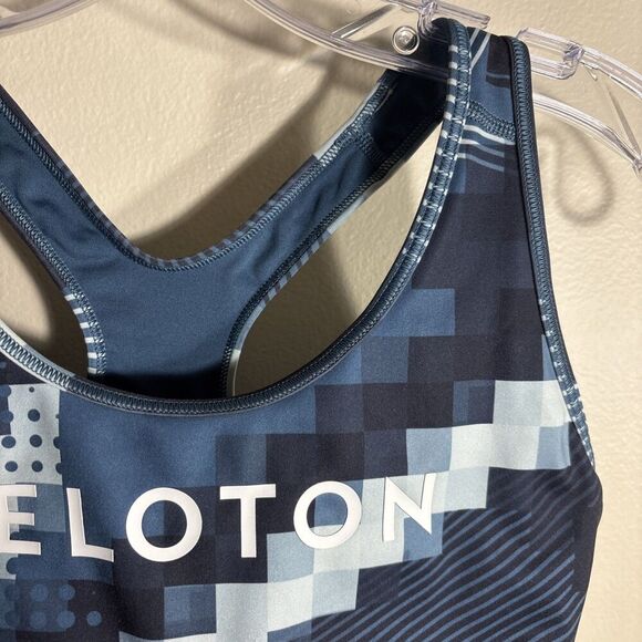 Adidas x Peloton Digi Motion HEAT.RDY Sport Bra Women's Size Medium Activewear - Picture 4 of 16